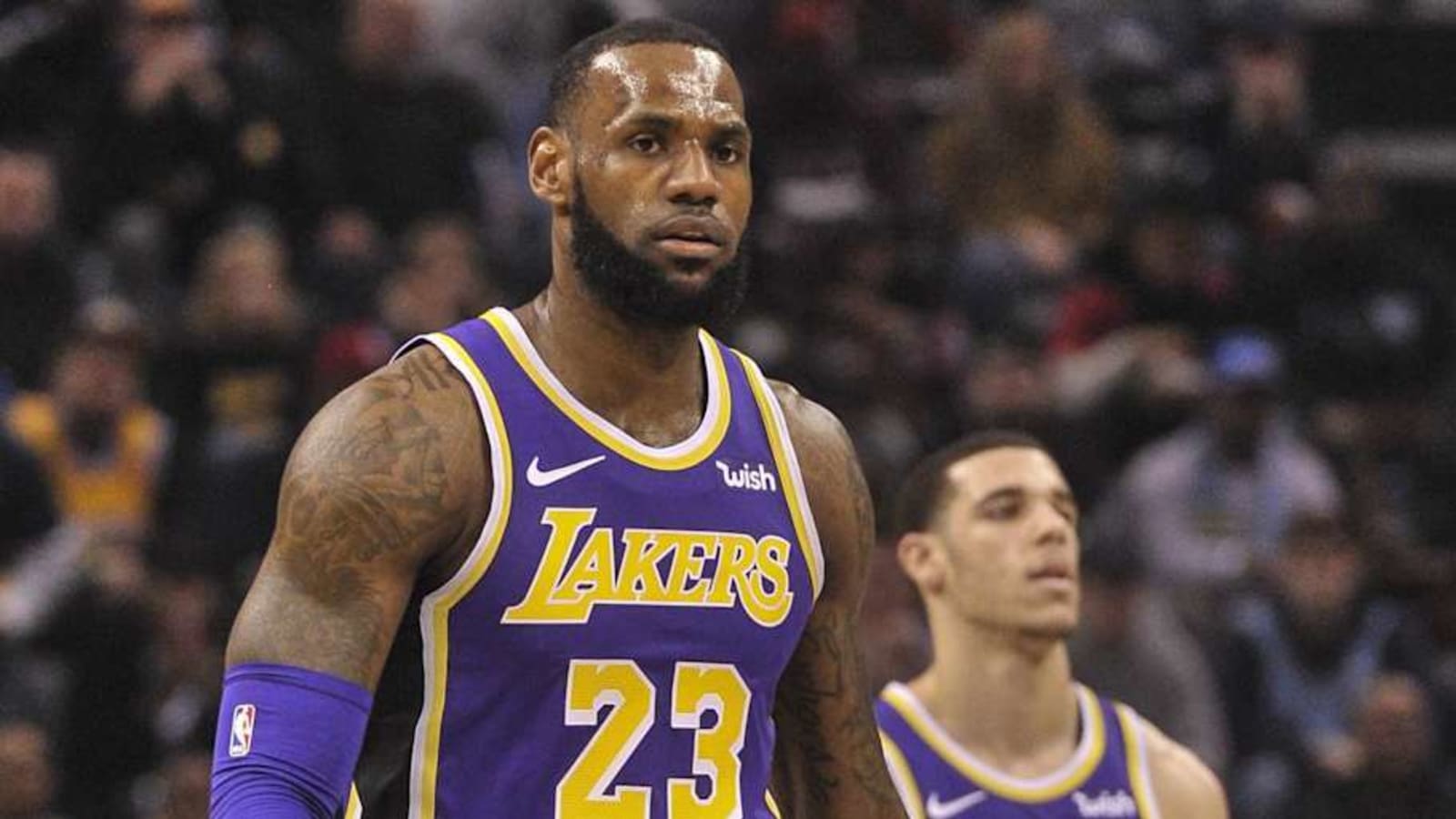 LeBron James Reacts to Lonzo Ball&#39;s Emotional Return to NBA