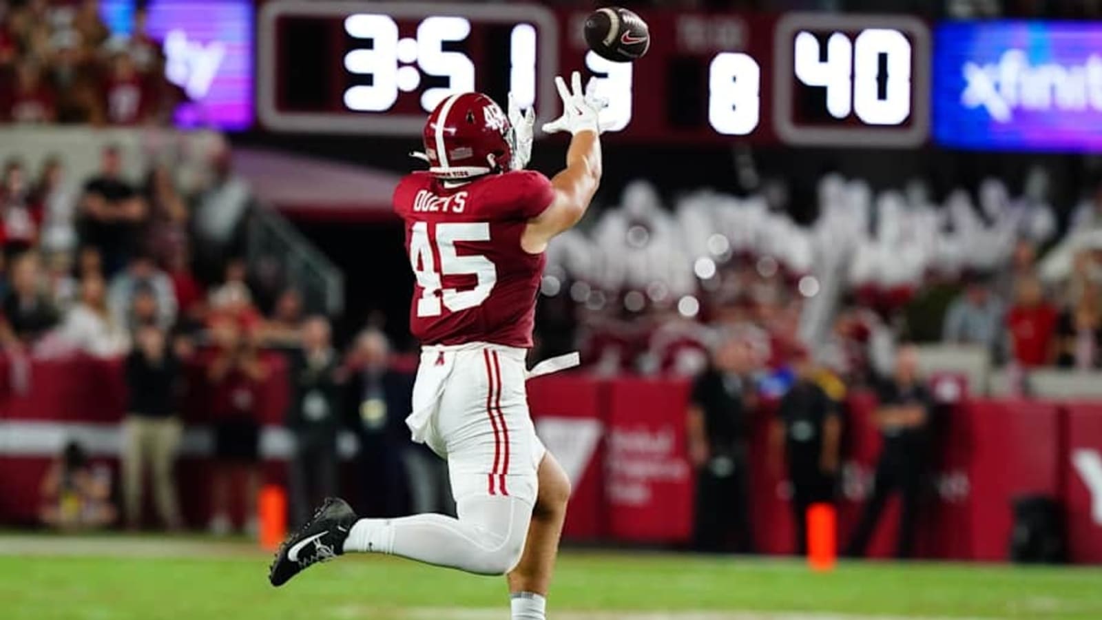 Alabama TE Robbie Ouzts Isn&#39;t Afraid to &#39;Get His Hands Dirty&#39; for Future NFL Team