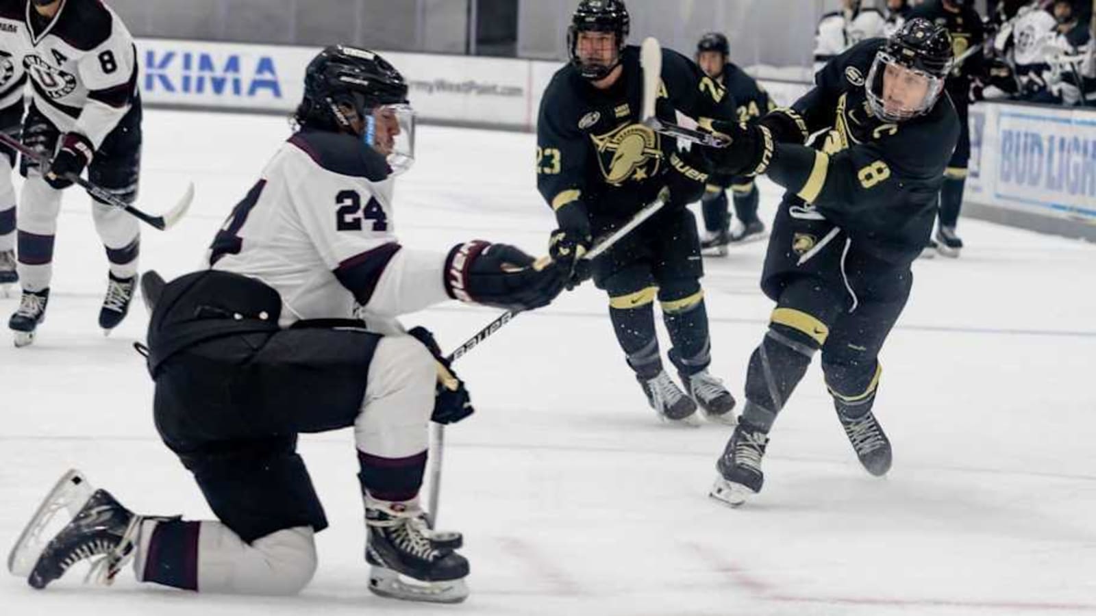 Army Black Knights Ice Hockey Needs Surge Entering Mercyhurst Series
