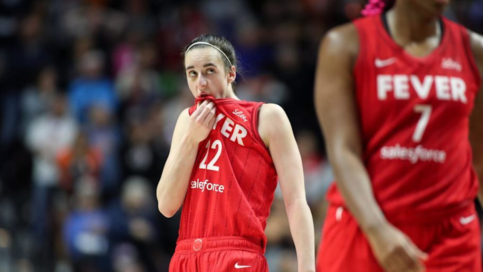 Caitlin Clark&#39;s sweet tribute to boyfriend Connor McCaffery after Rookie of the Year win