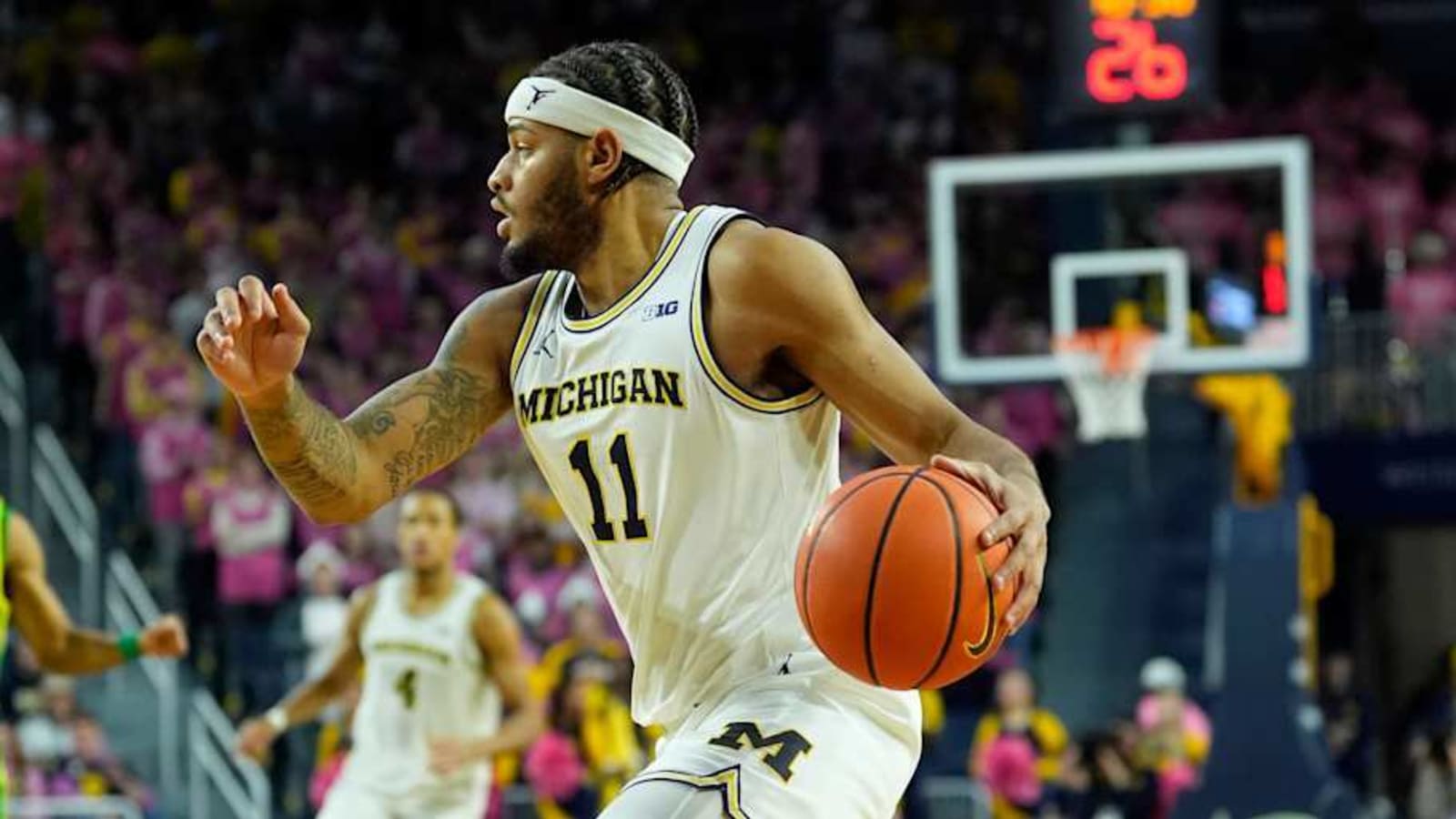 Michigan HC Dusty May explains decision to bench Roddy Gayle Jr., insert Rubin Jones in starting lineup
