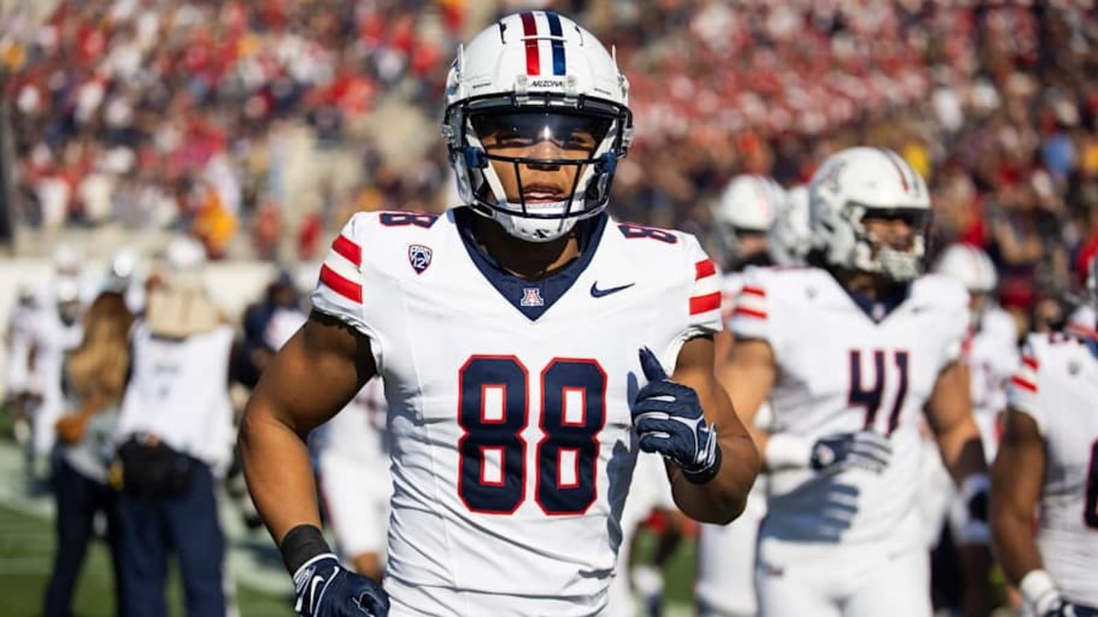 Former Arizona Tight End Keyan Burnett Announces Transfer to Kansas