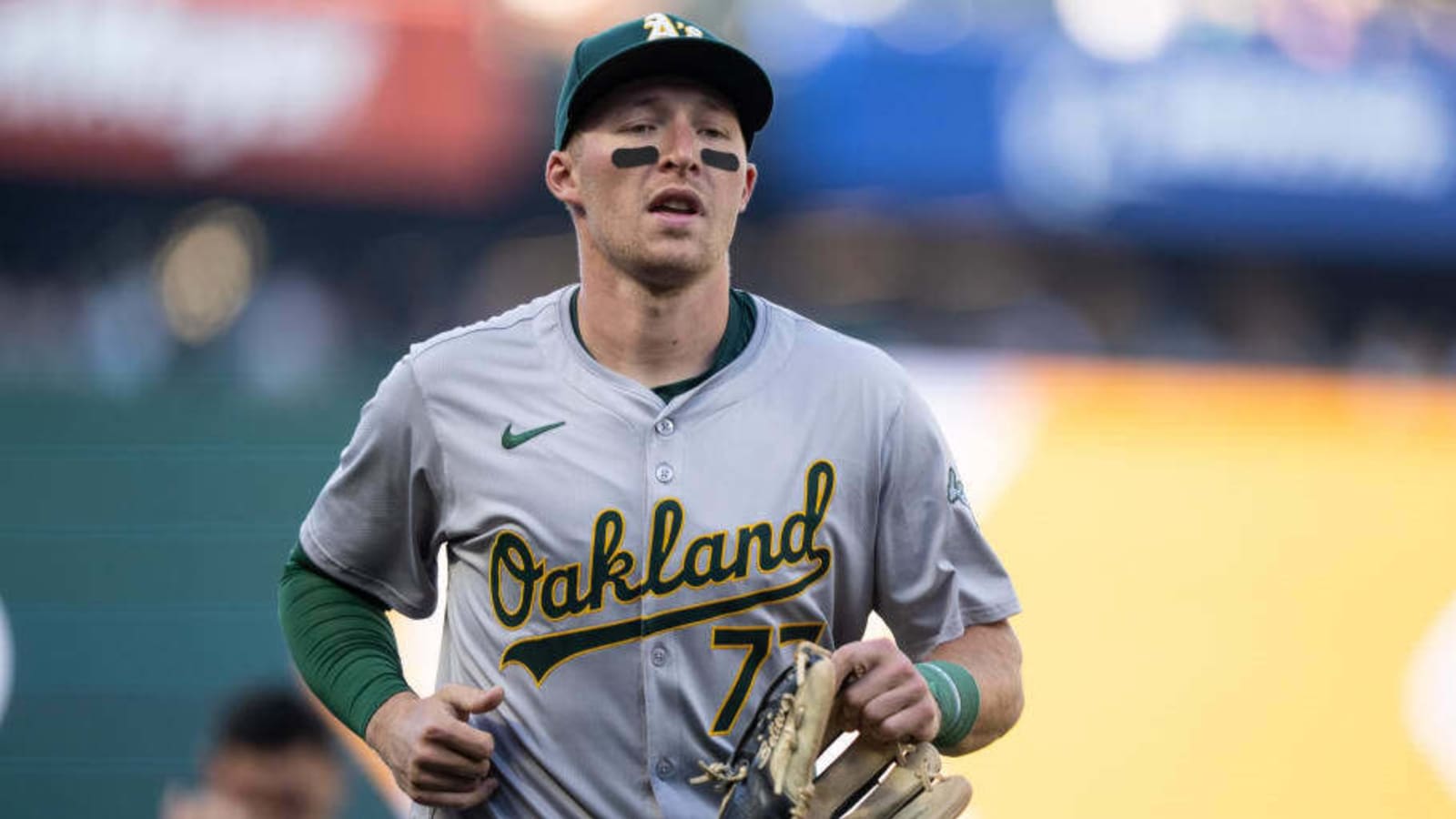 A&#39;s Option Brett Harris to Triple-A
