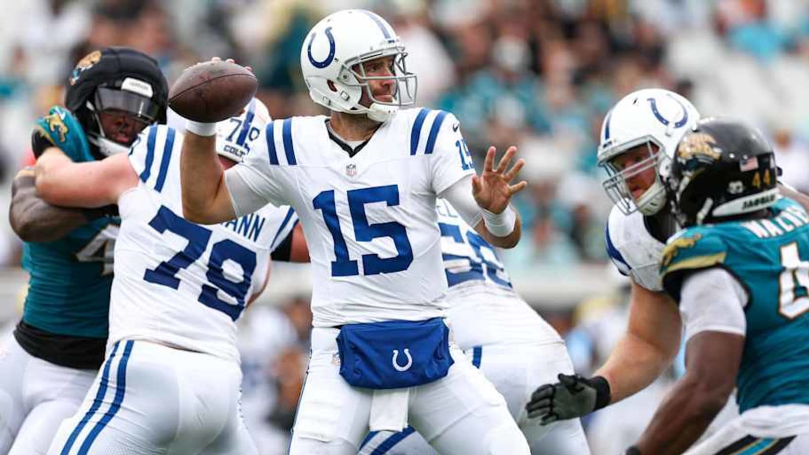 Colts Will Fries Carted Off vs Jaguars, Dalton Tucker In