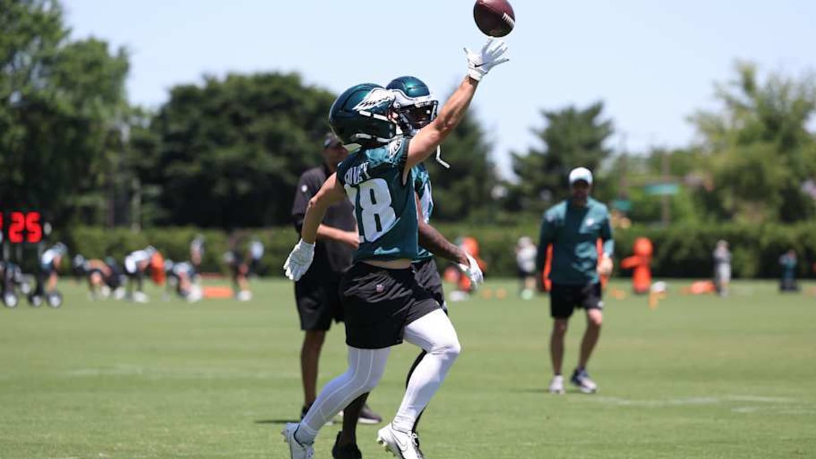 Britain Covey announcement highlights an Eagles Championship Game roster shuffle