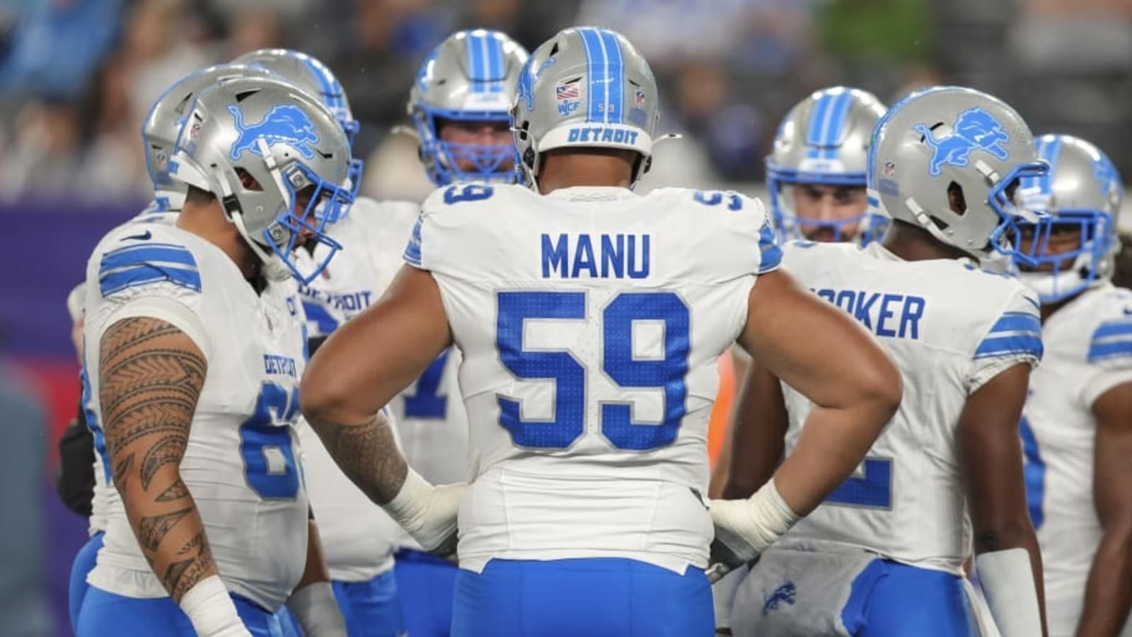 Detroit Lions 53man roster projection after the first preseason game
