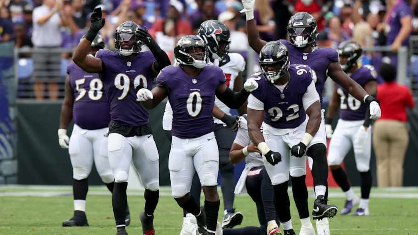 Which jerseys are the Ravens wearing today in Week 6 vs. Commanders?