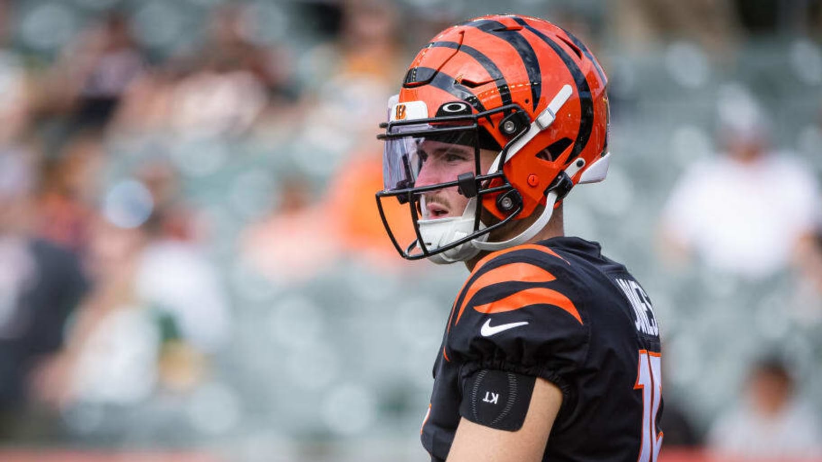 Bengals wide receiver carted off the field after suffering injury at training camp