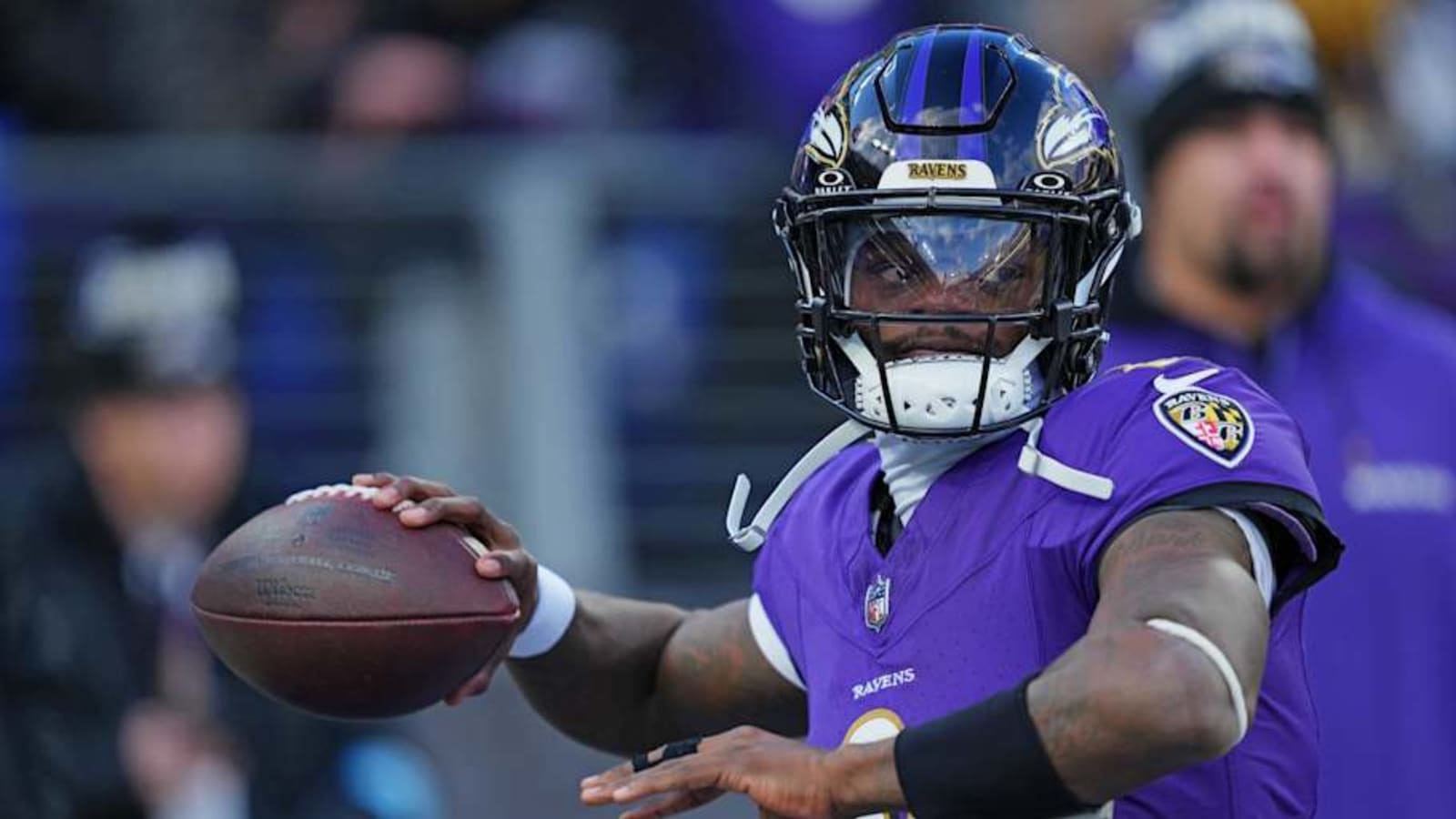 Ravens&#39; Lamar Jackson Seeks Calm in Playoff Storm
