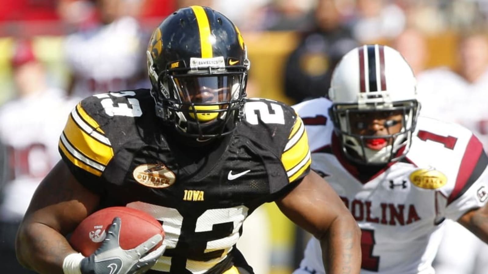 Shonn Greene Hawkeye Honorary Captain