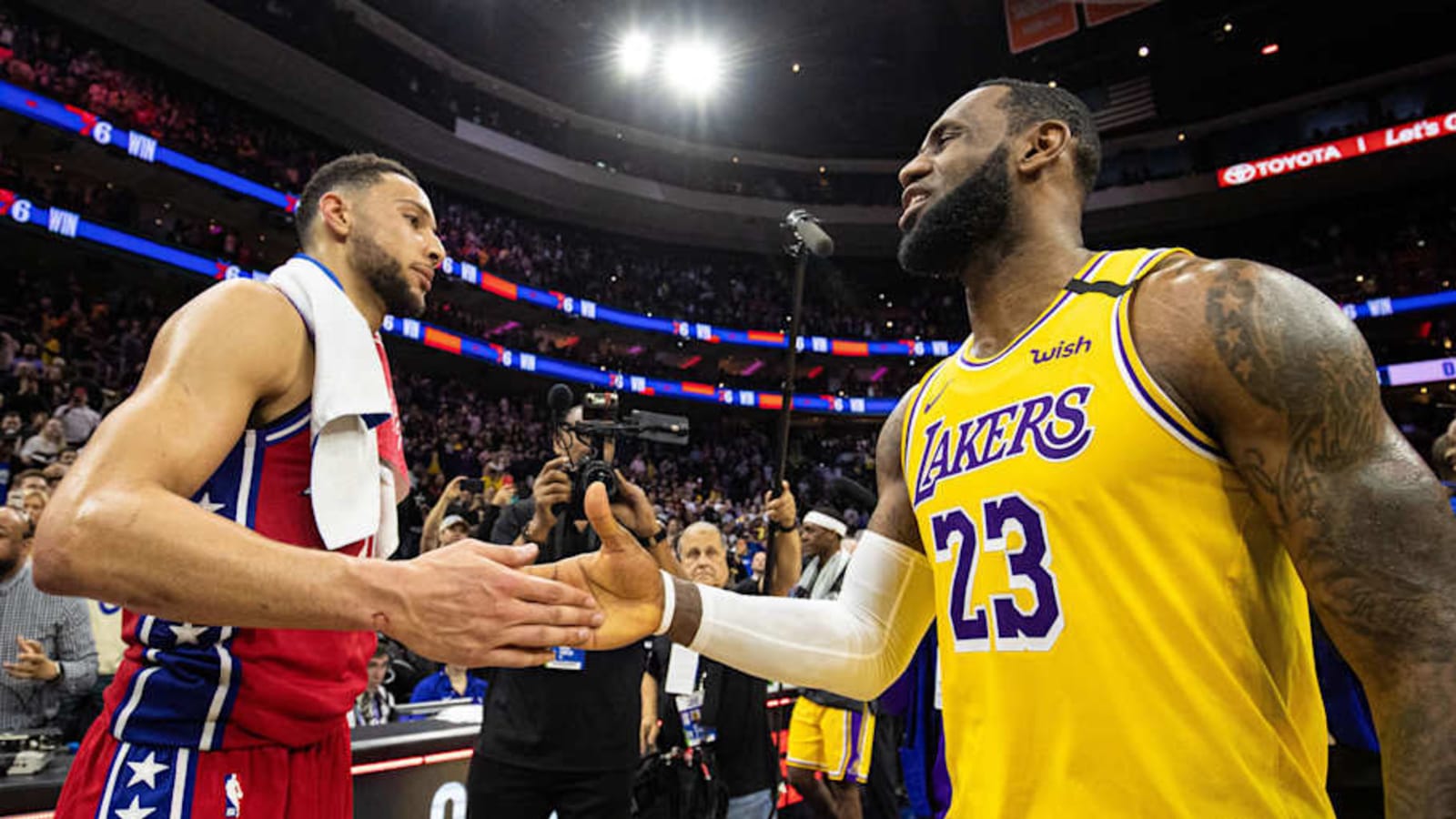 LeBron James Comments On Ben Simmons LA Clippers Addition