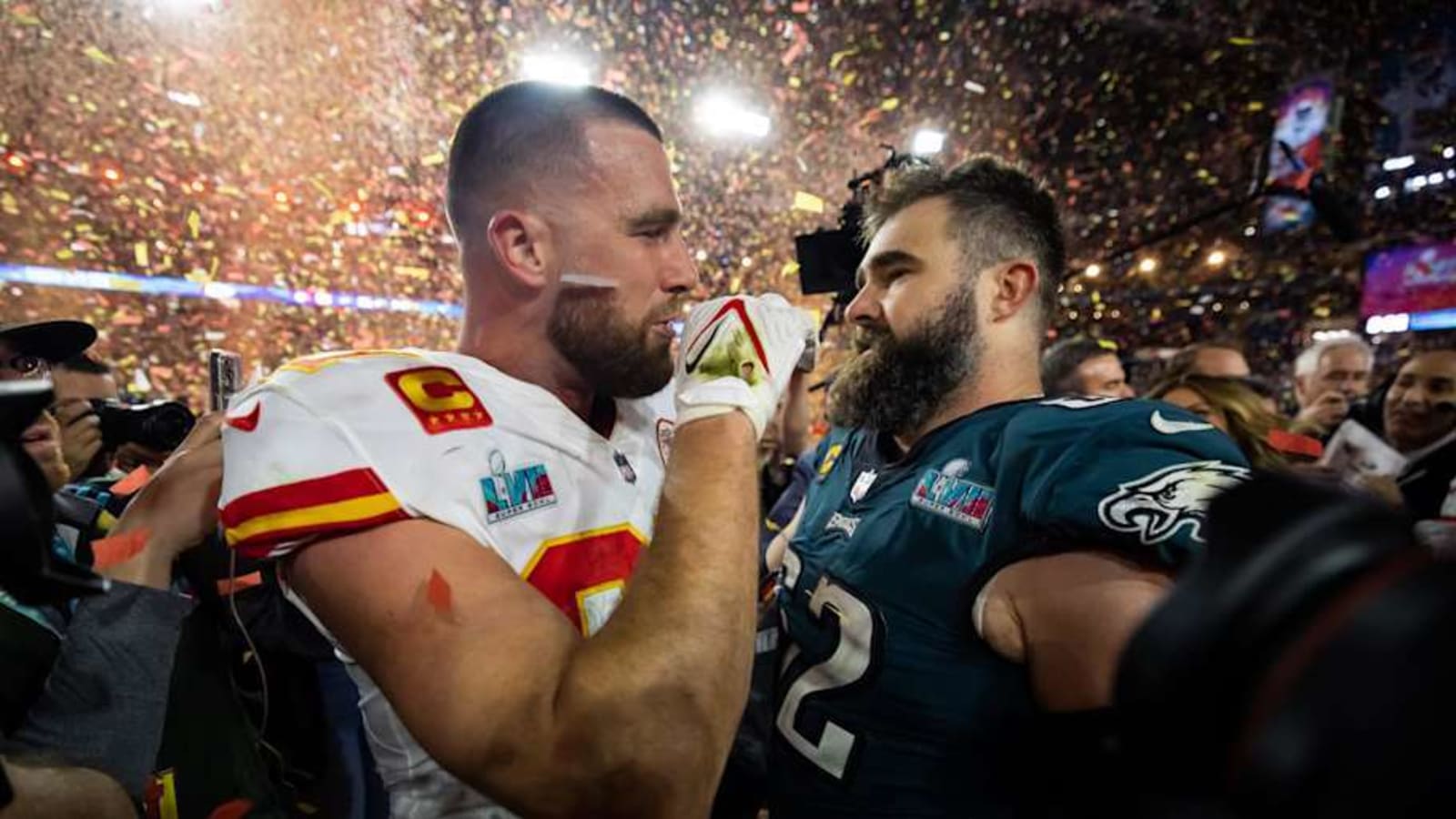 Jason Kelce Speaks on Watching Super Bowl LIX