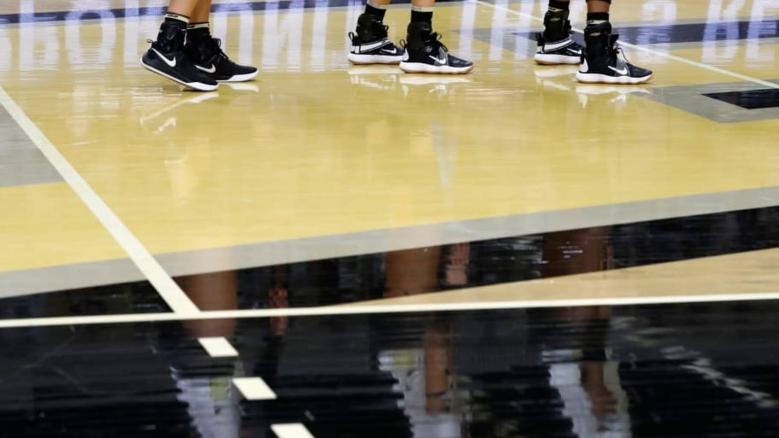 LOOK: Volleyball Court at Purdue&#39;s Holloway Gymnasium Gets Makeover