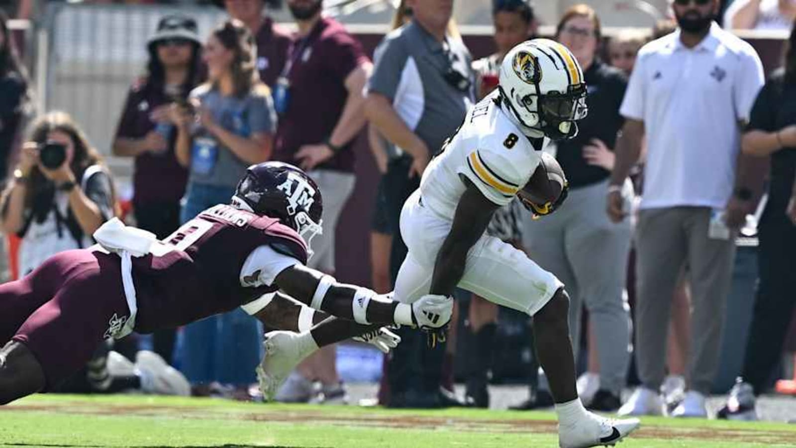 Mizzou RB Nate Noel Out with Injury Against UMass