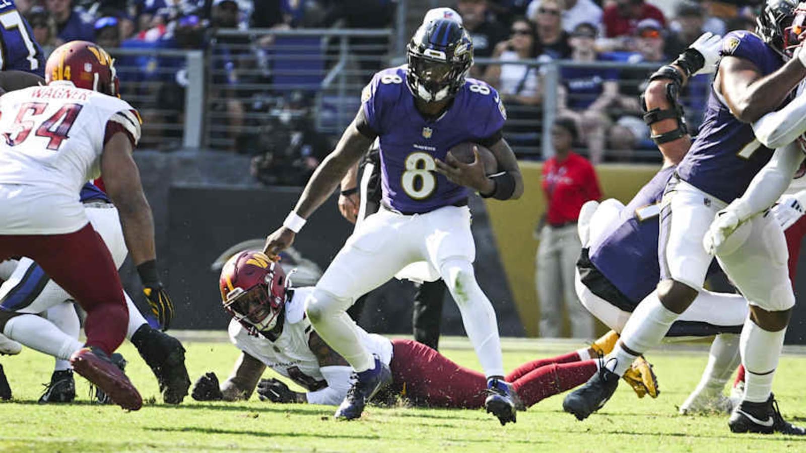 Commanders Show Respect to Ravens Offense