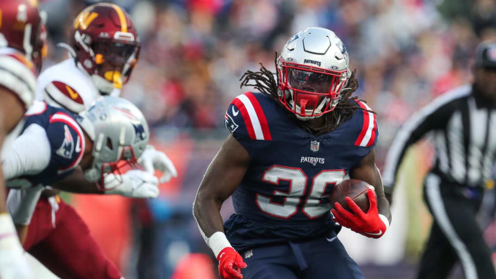 Patriots&#39; Rhamondre Stevenson Left Room to Grow in PFF&#39;s RB Rankings
