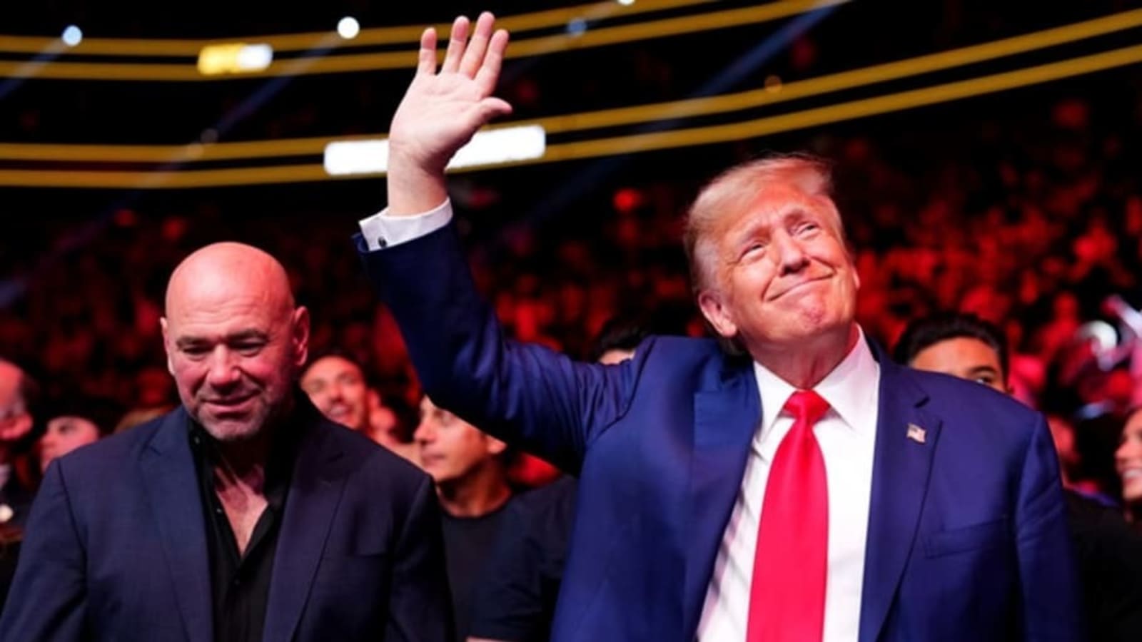 UFC CEO Dana White Attends President Donald Trump&#39;s Inauguration