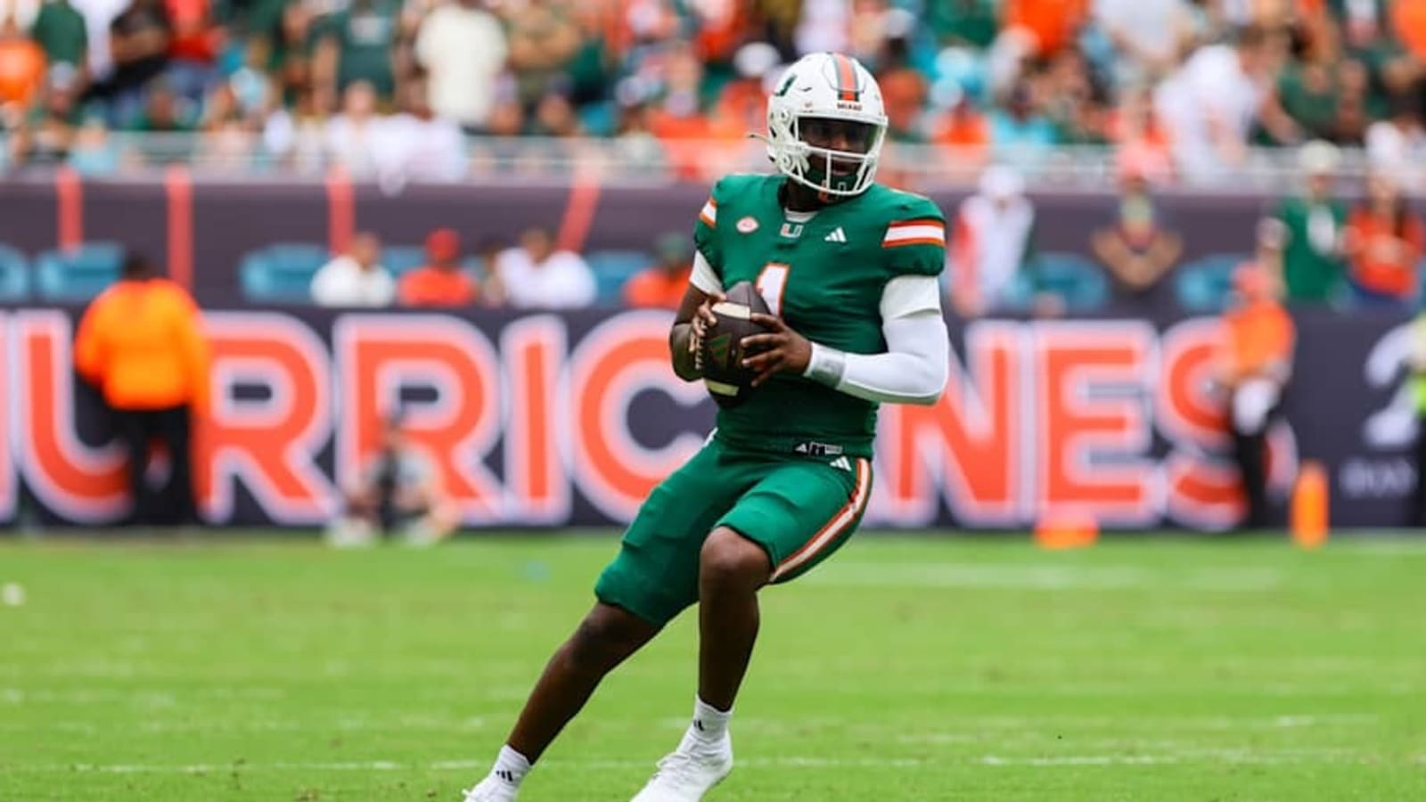 Miami Star Ward Smells Like Heisman Finalist in New NIL Deal