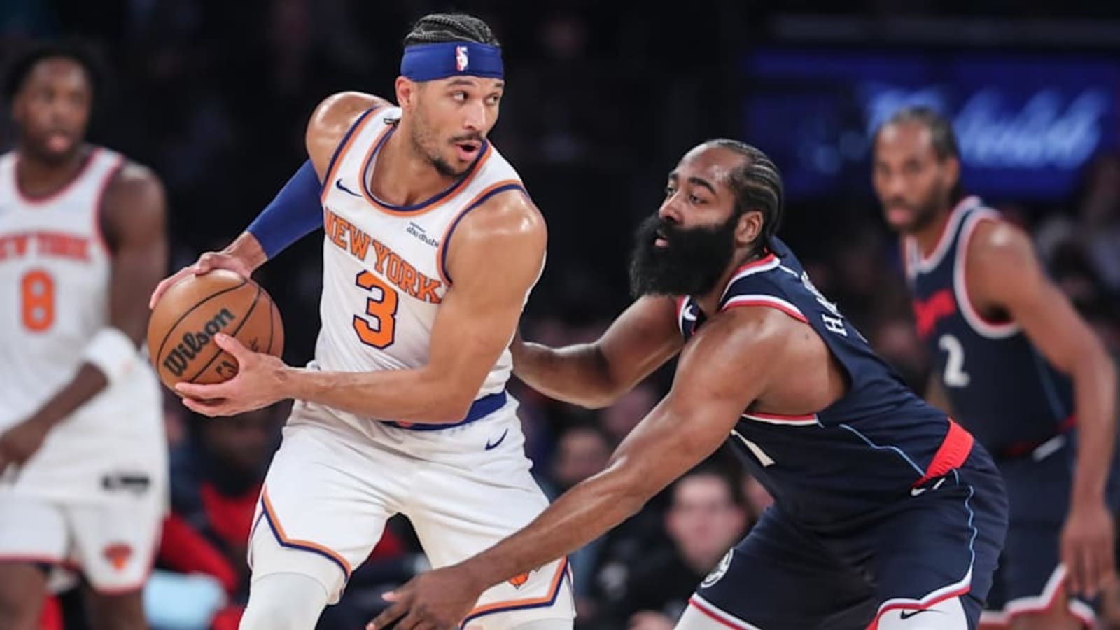 James Harden Shouts Out Knicks Fans