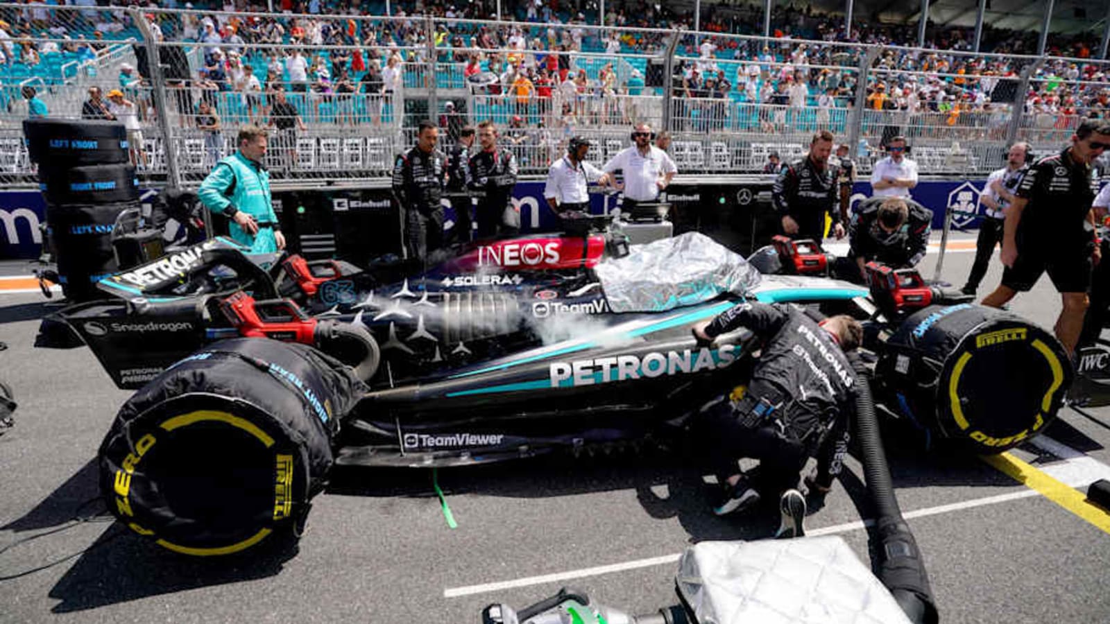 Mercedes Fires Up 2025 F1 Car For First Time Ahead Of Launch - Listen Here