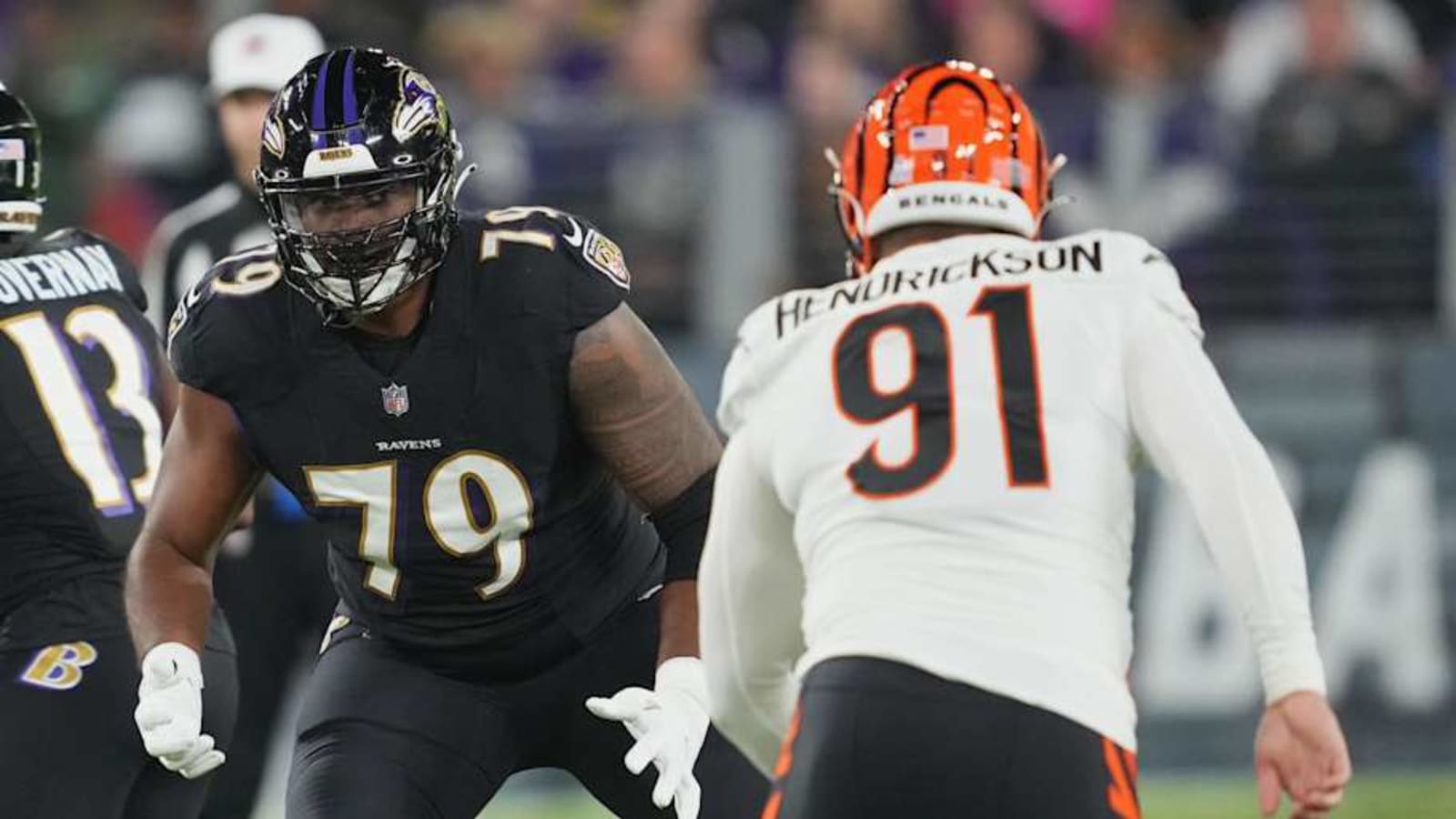 Patriots Predicted to Pursue Ravens OT in Free Agency