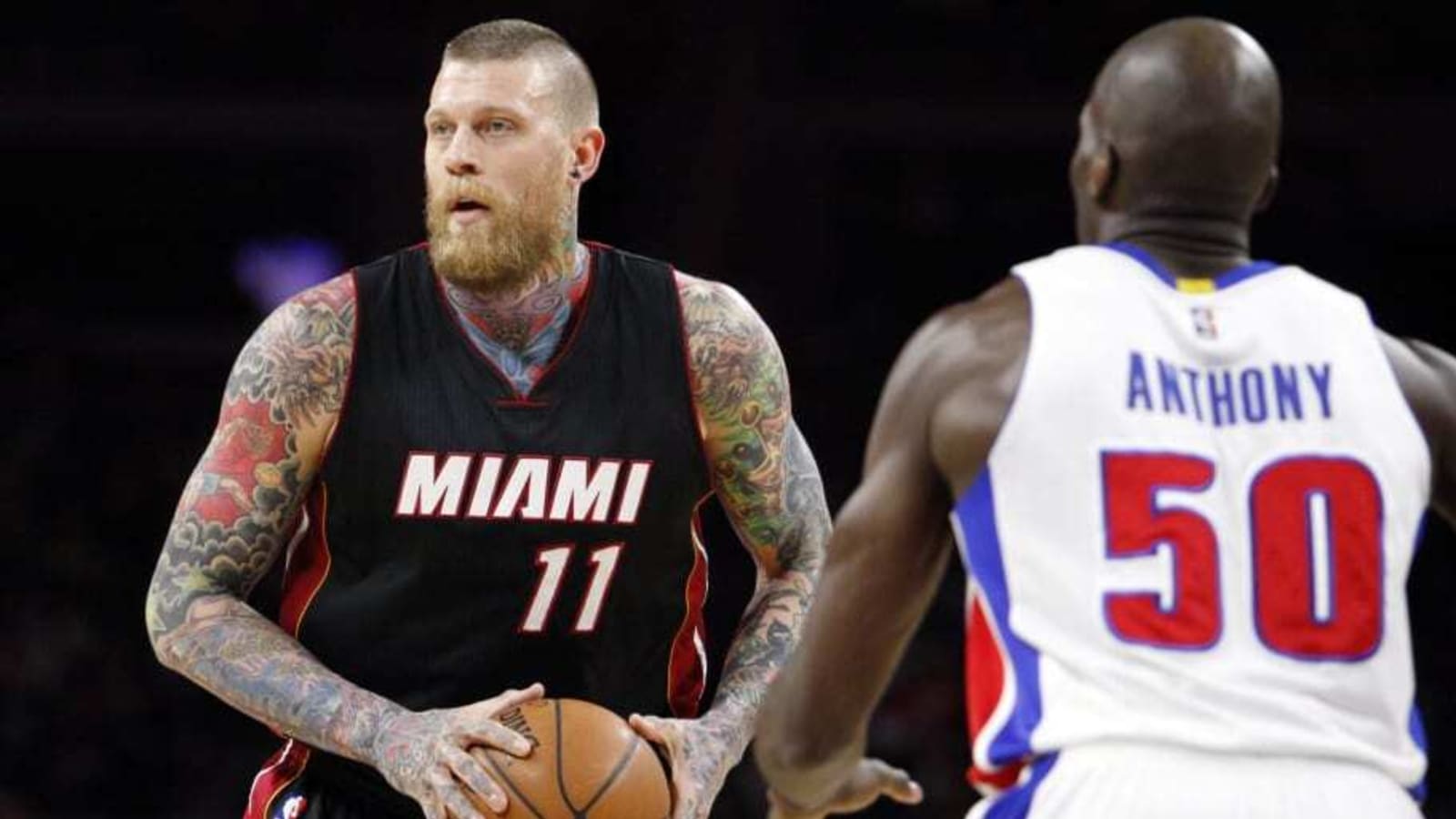Former Miami Heat Fan Favorite Chris Andersen Shows He Can Still Shoot The Jumper