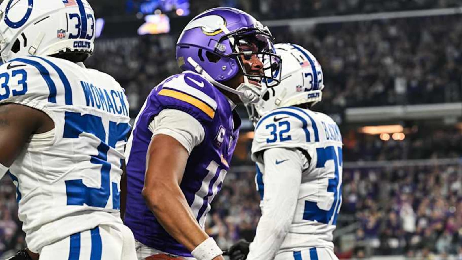 Justin Jefferson&#39;s reaction to single coverage against Colts: &#39;Oh, lovely&#39;