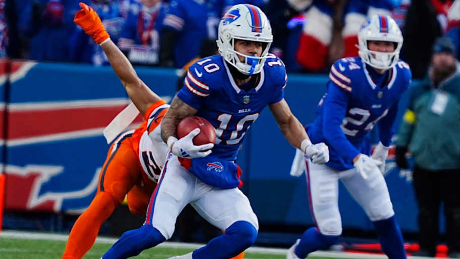 NFL playoffs: Former Boise State stars Khalil Shakir, Jeremy McNichols, John Bates in action this weekend