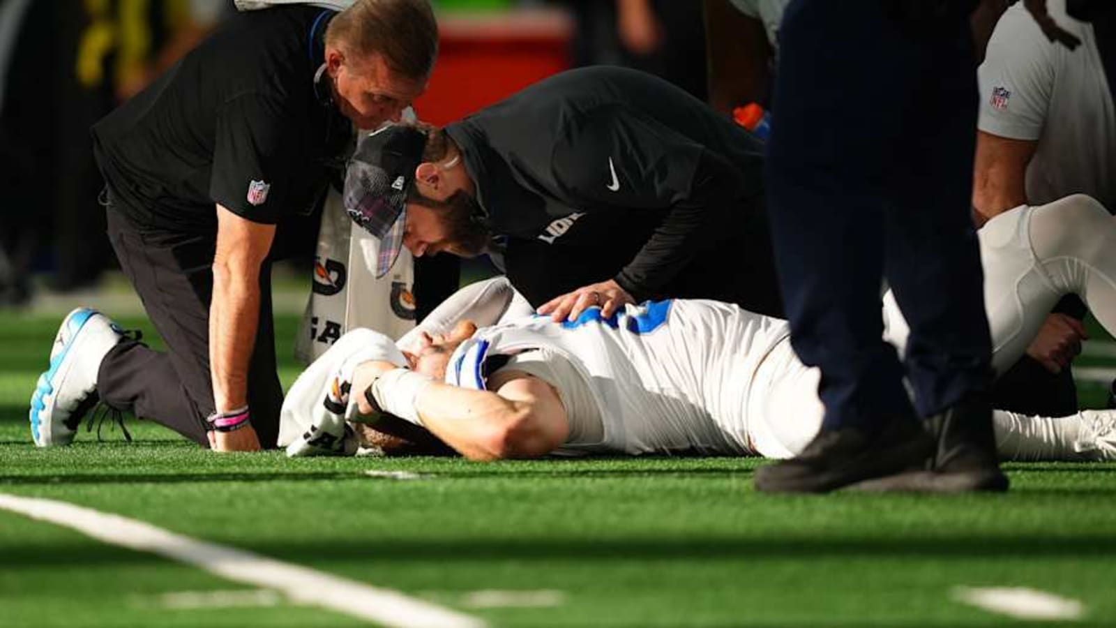 Aidan Hutchinson has 'realistic chance' to return if Lions make the Super Bowl