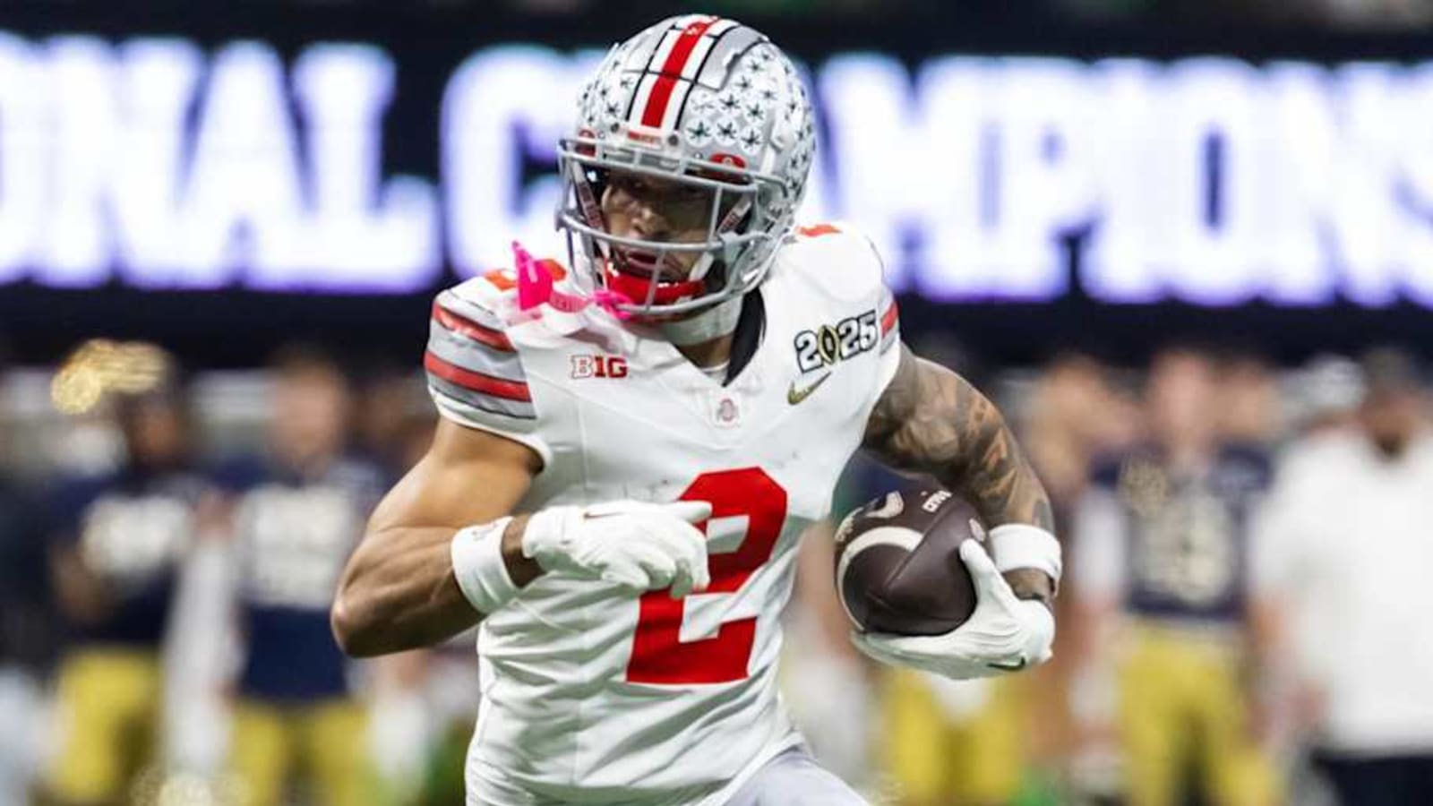 Top wide receiver prospect is drawing persistent comparisons to Amon-Ra St. Brown