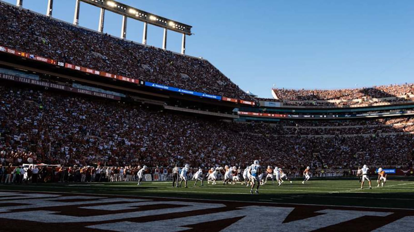 LOOK: Texas Longhorns Reveal DKR Field Design Ahead of College Football Playoff