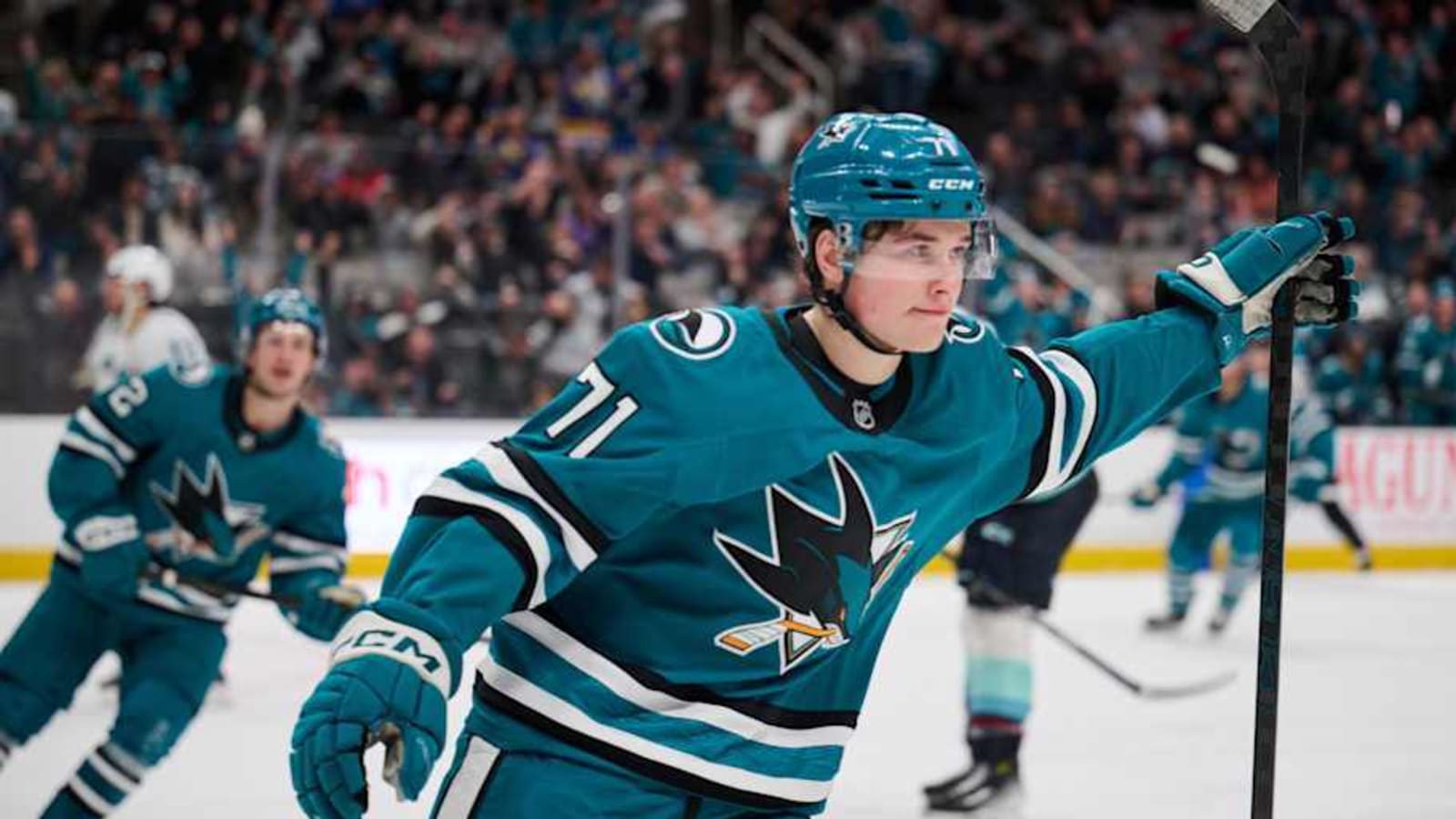 Sharks Star Named Rookie of Month