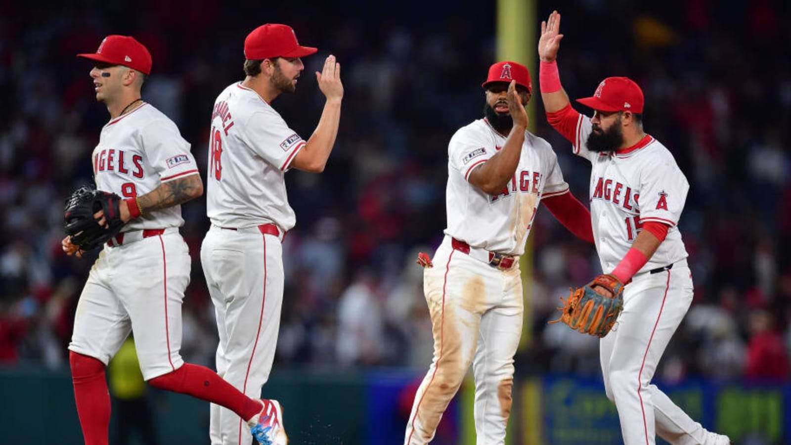 Angels Infielder Scratched From Friday&#39;s Lineup With Injury