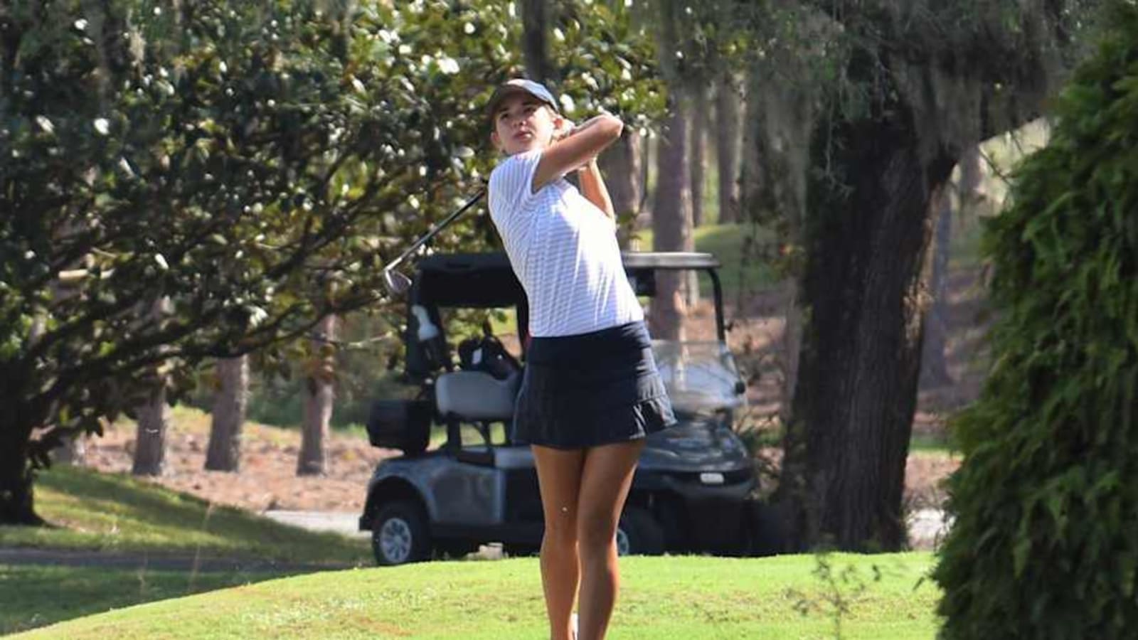 Miami&#39;s Kai Trump Joins Tiger Woods at Genesis Invitation