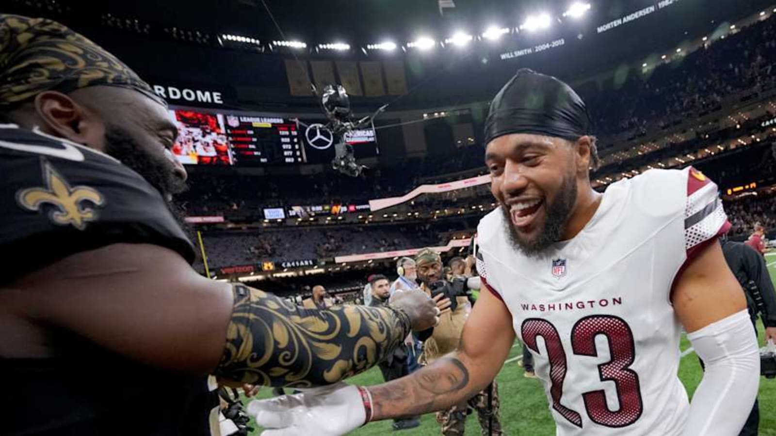 Commanders CB Marshon Lattimore Status Revealed vs. Falcons