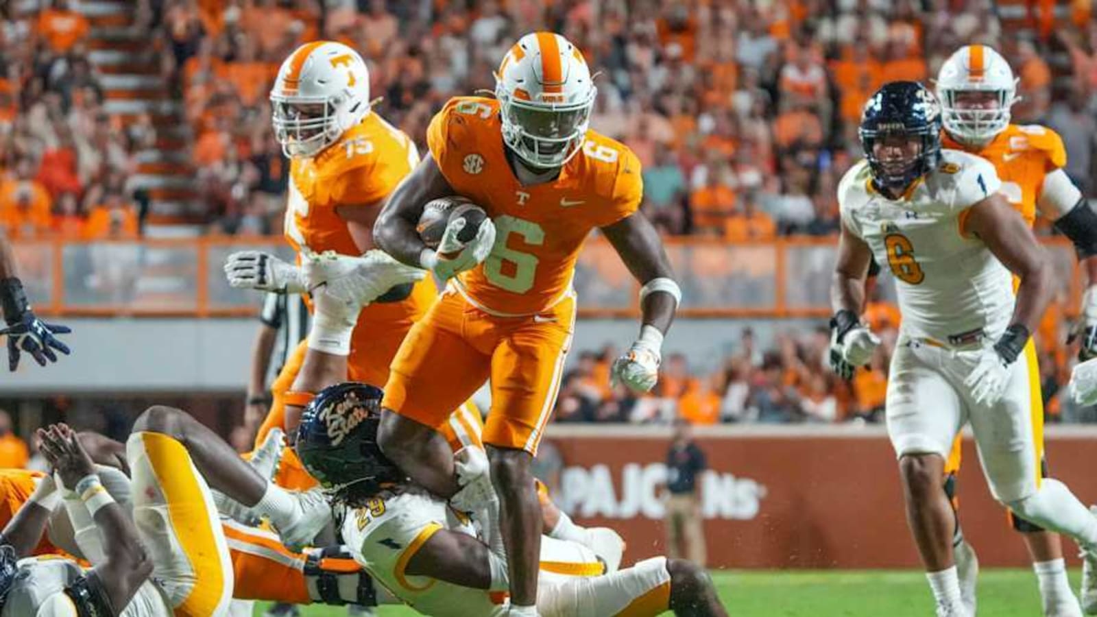 Offensive Report Card: Tennessee Vs Kent State