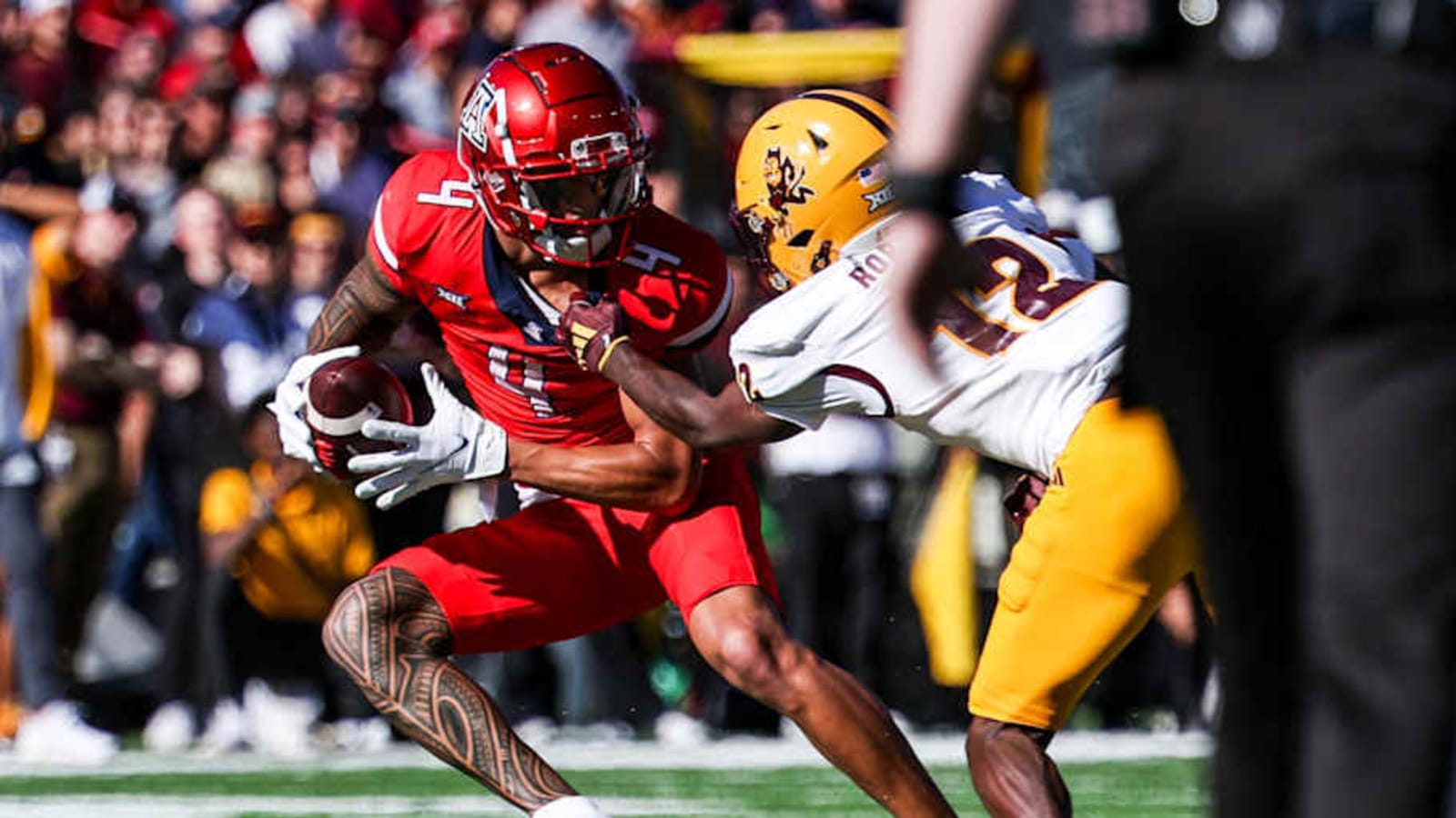 Patriots Scouting Report: Arizona WR Tetairoa McMillan