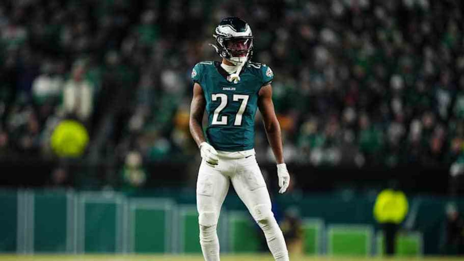 Quinyon Mitchell injury update: Eagles star CB leaves game with shoulder injury
