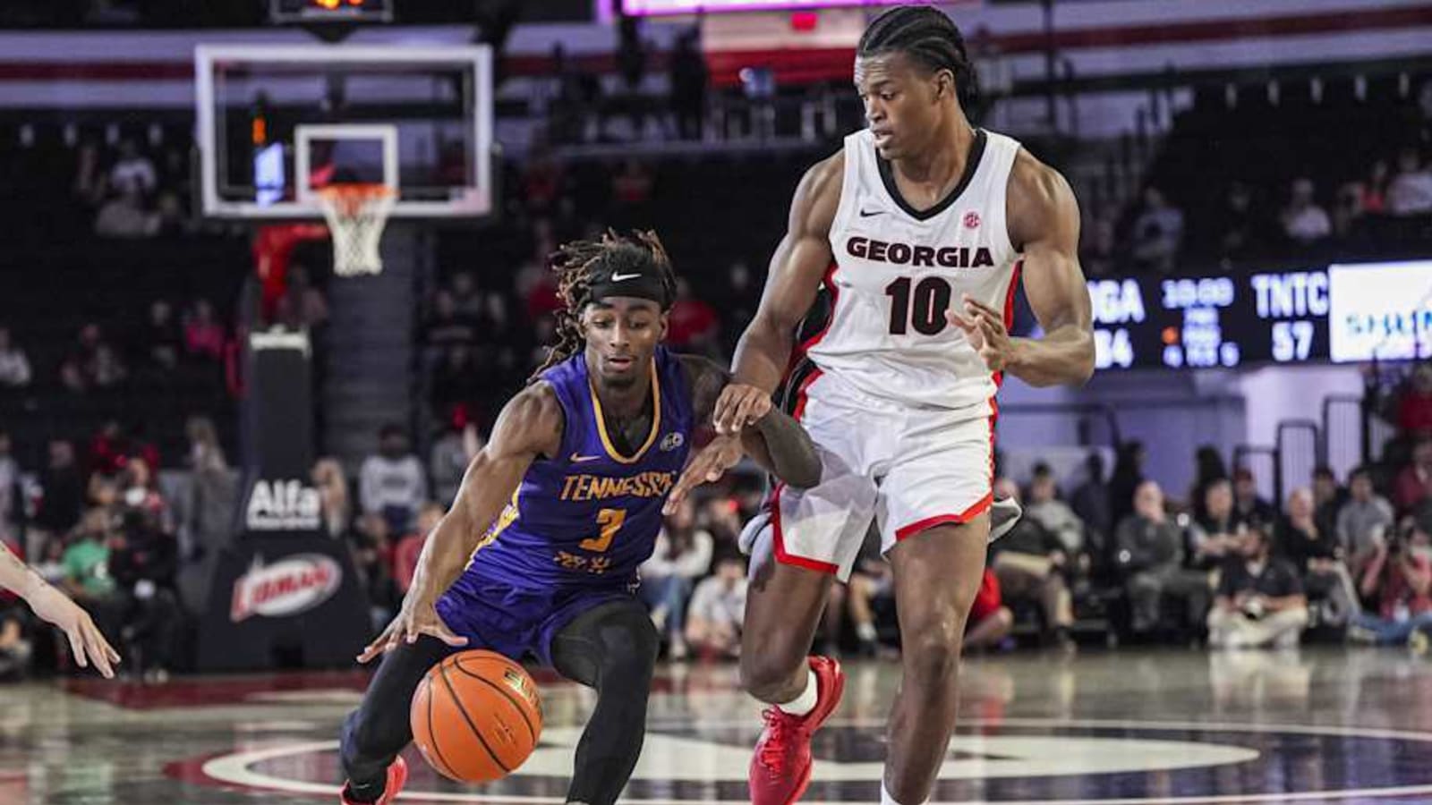 Georgia Basketball Routes North Florida Behind Career Night From RJ Godfrey