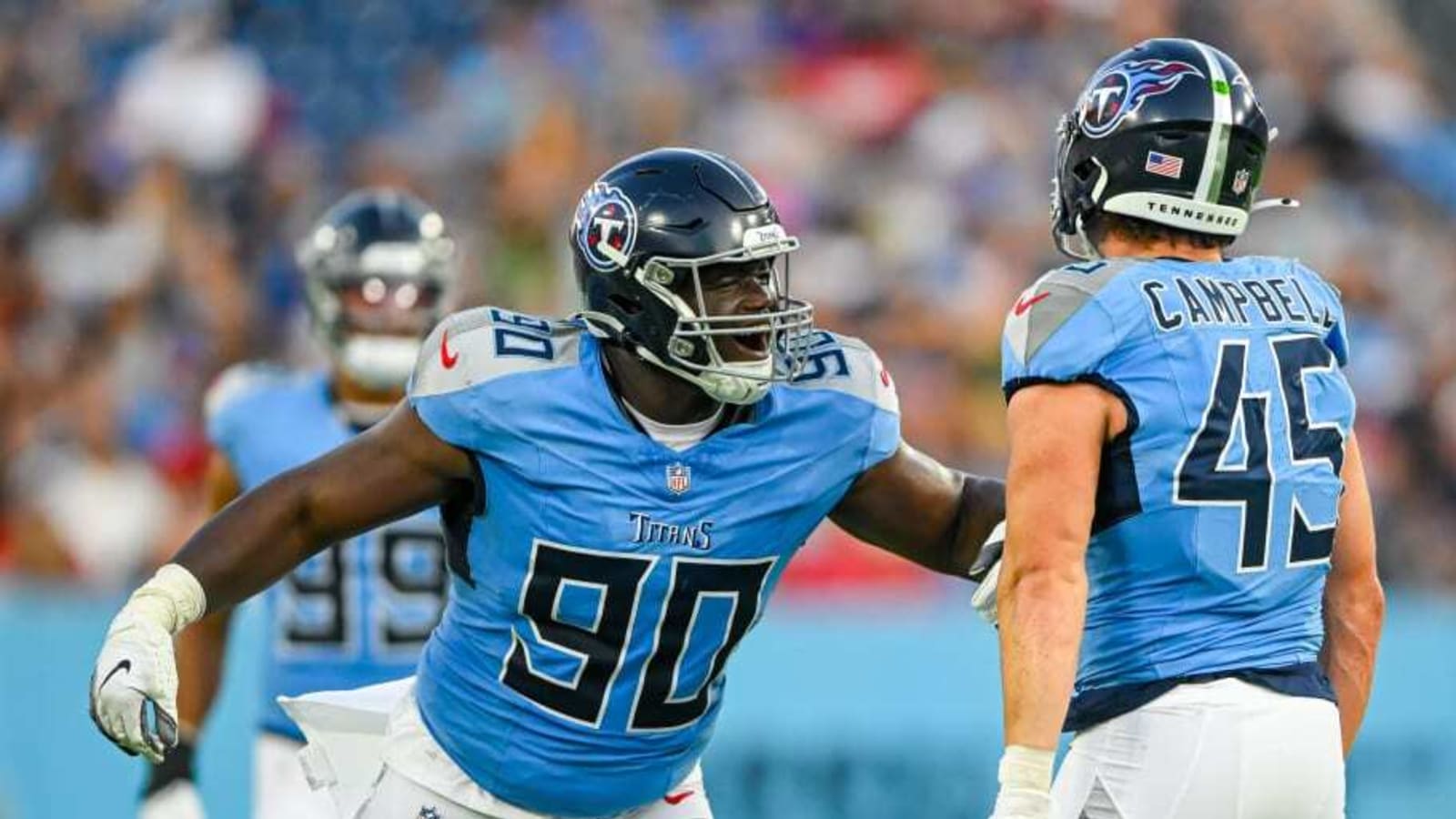 Titans DT Out for Season After Bicep Tear