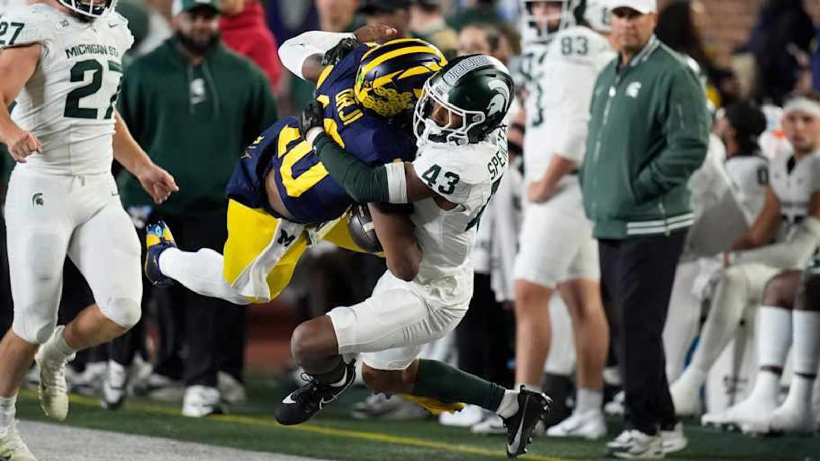 Recapping Spartans Malik Spencer’s Performance Saturday