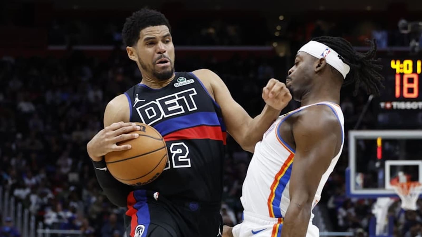 Tobias Harris Shows Positive Sign of Returning for Pistons-Thunder