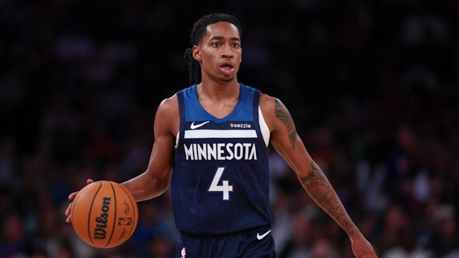 Ankle sprain knocks Wolves&#39; Rob Dillingham out of Raptors game