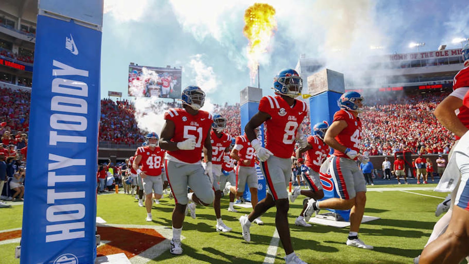 LOOK: Ole Miss Reveals New Field Design For Homecoming Game vs. Kentucky