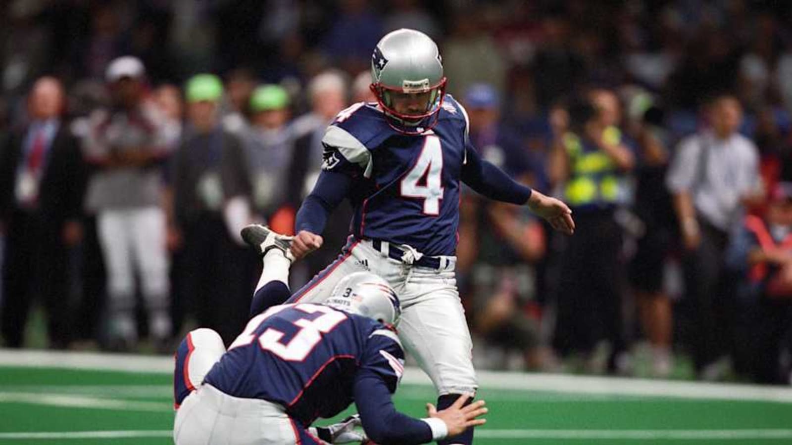 Patriots Kicker Adam Vinatieri Misses Hall of Fame