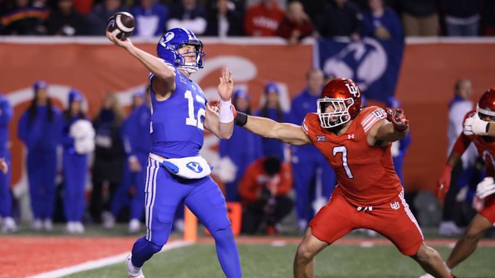 Utah loses Holy War to 9th-ranked BYU on controversal 22-21 final