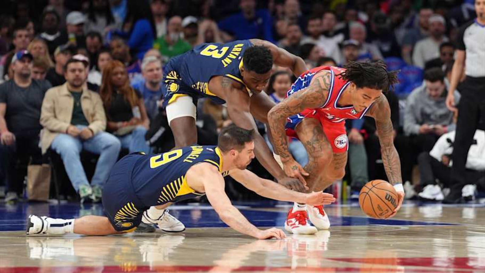 Former Indiana Guard Jalen Hood-Schifino Sets NBA Career Scoring High With Philadelphia 76ers