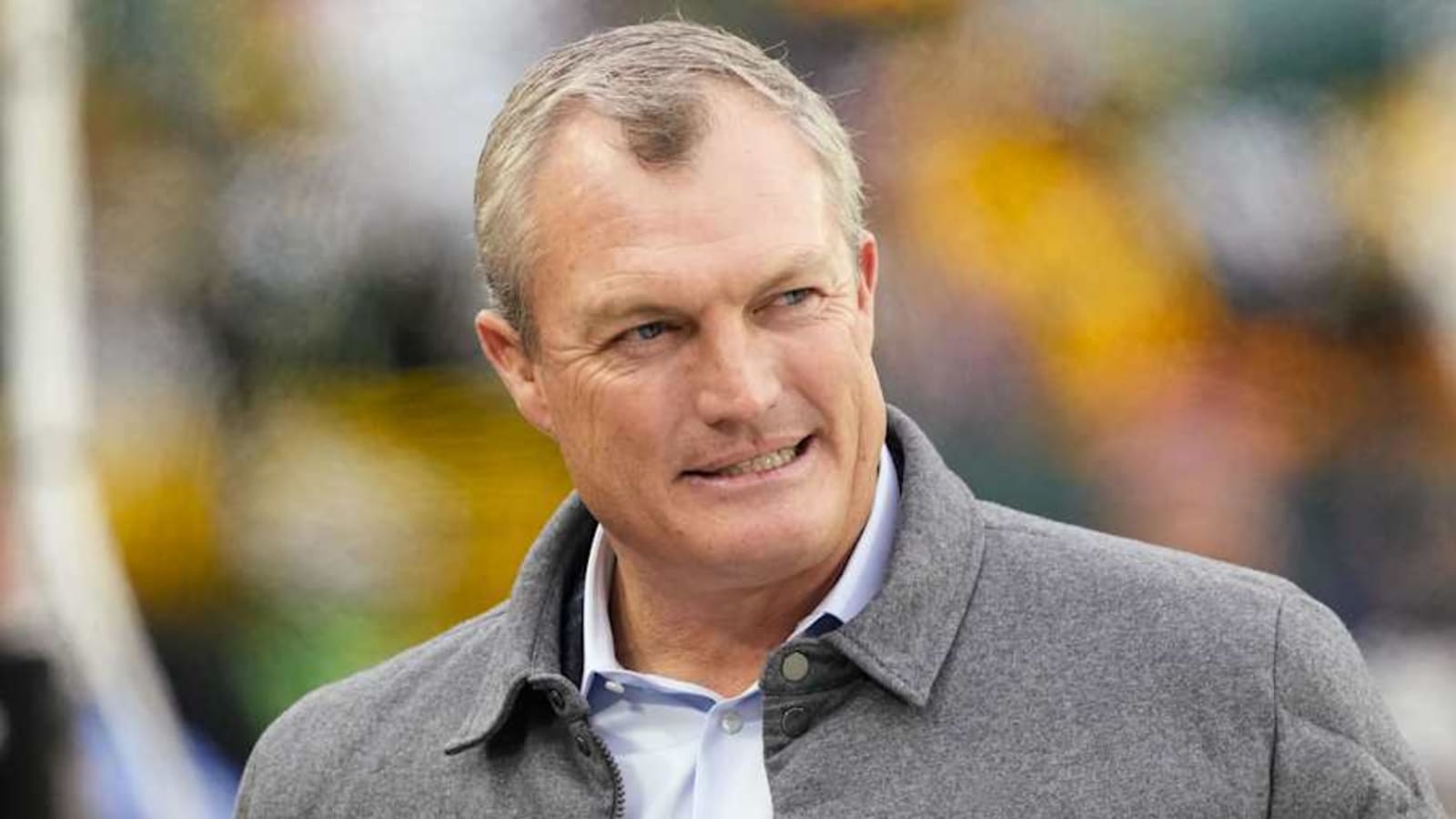 John Lynch Says the 49ers 'Have a Pretty Steady' Offensive Line