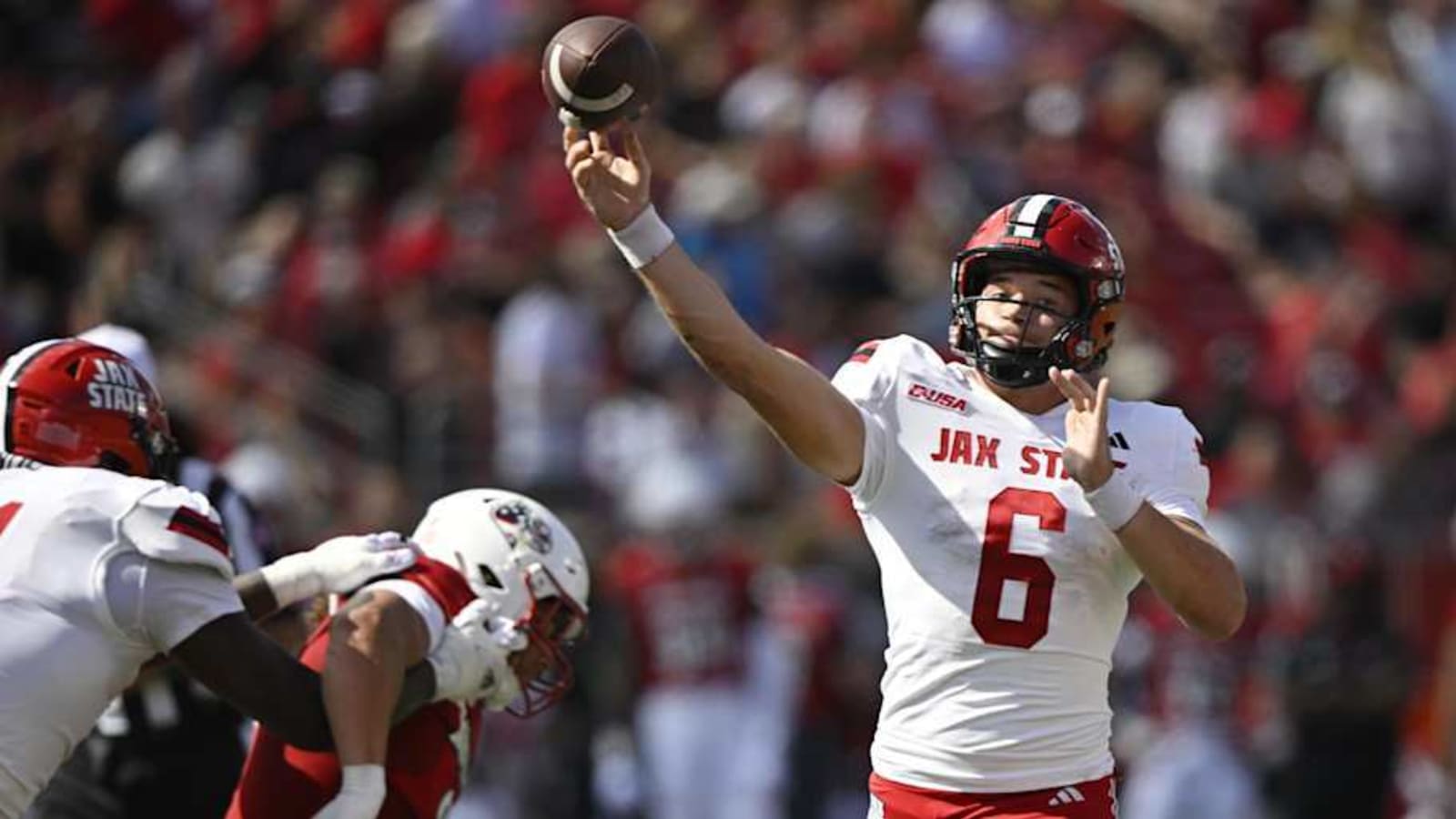 TAKEAWAYS Jacksonville State Gamecocks Trounce New Mexico State, Move To 20 in CUSA Yardbarker