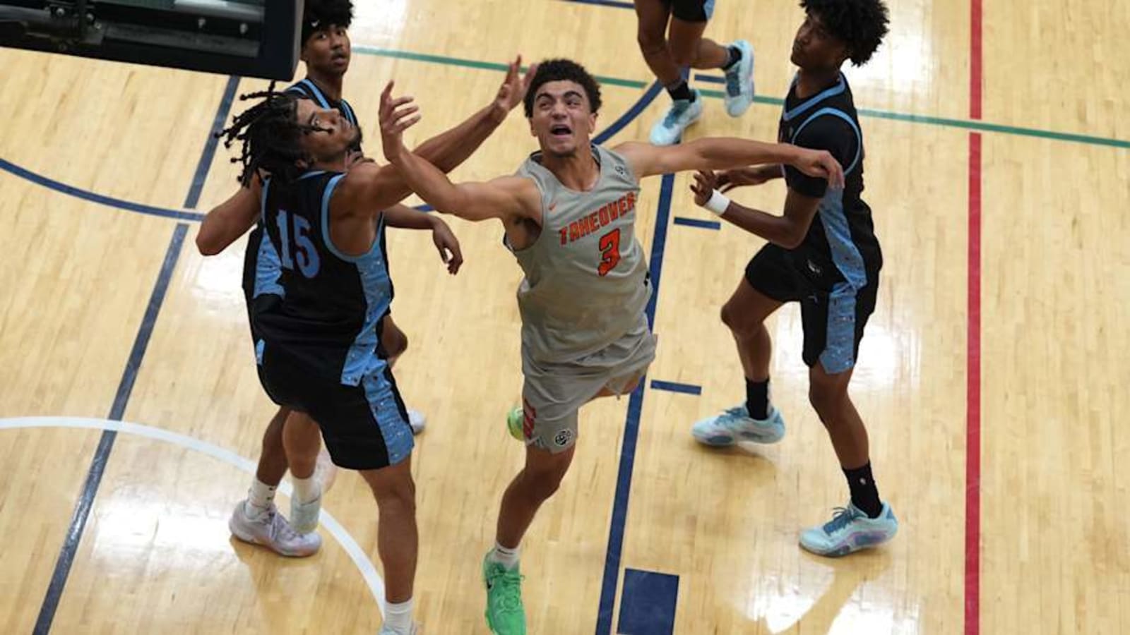 Future UNC Basketball Guard Derek Dixon About to Face Two Duke Pledges
